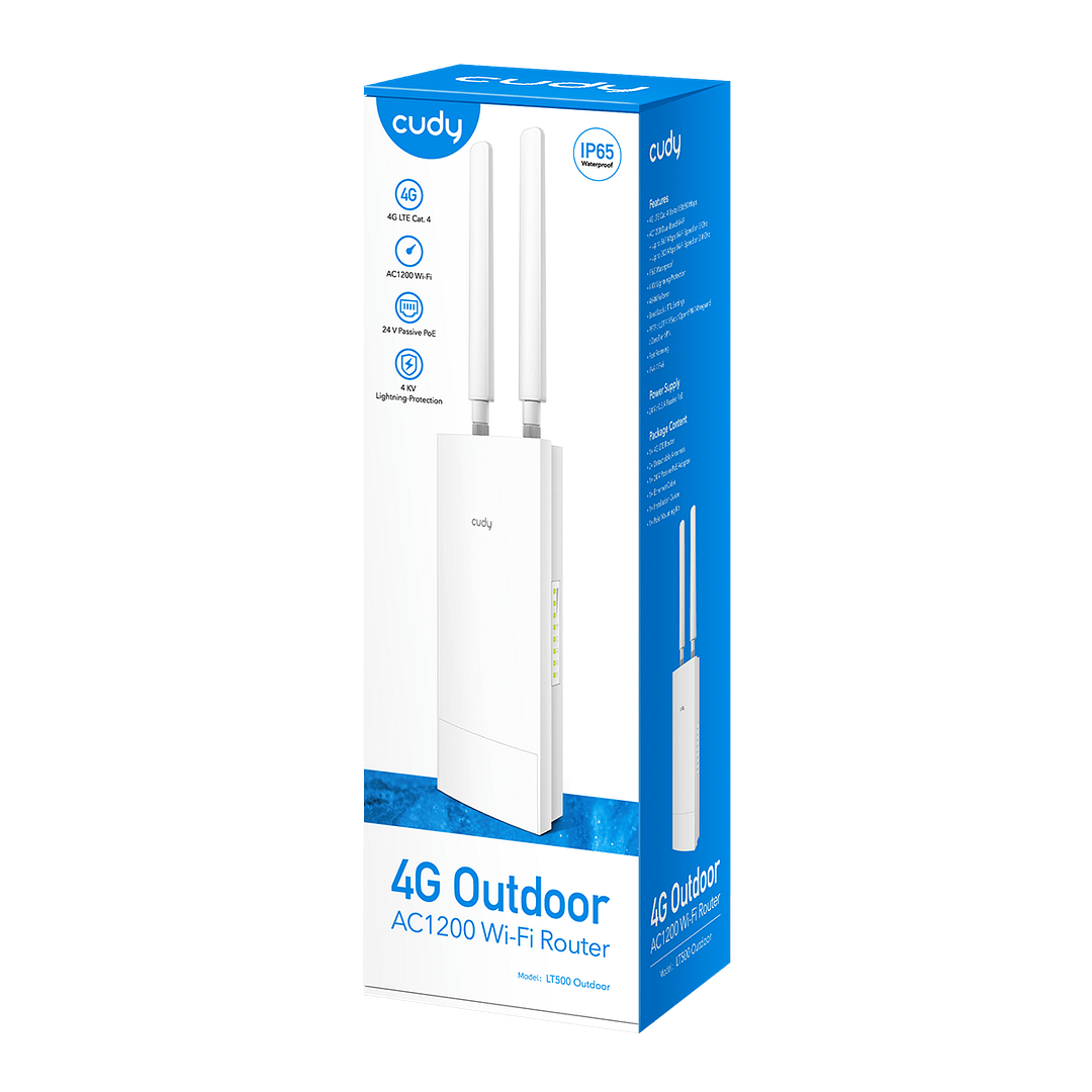 LT500 OUTDOOR_EU 4G LTE CAT 4 AC1200 WI-FI ROUTER - Image 3