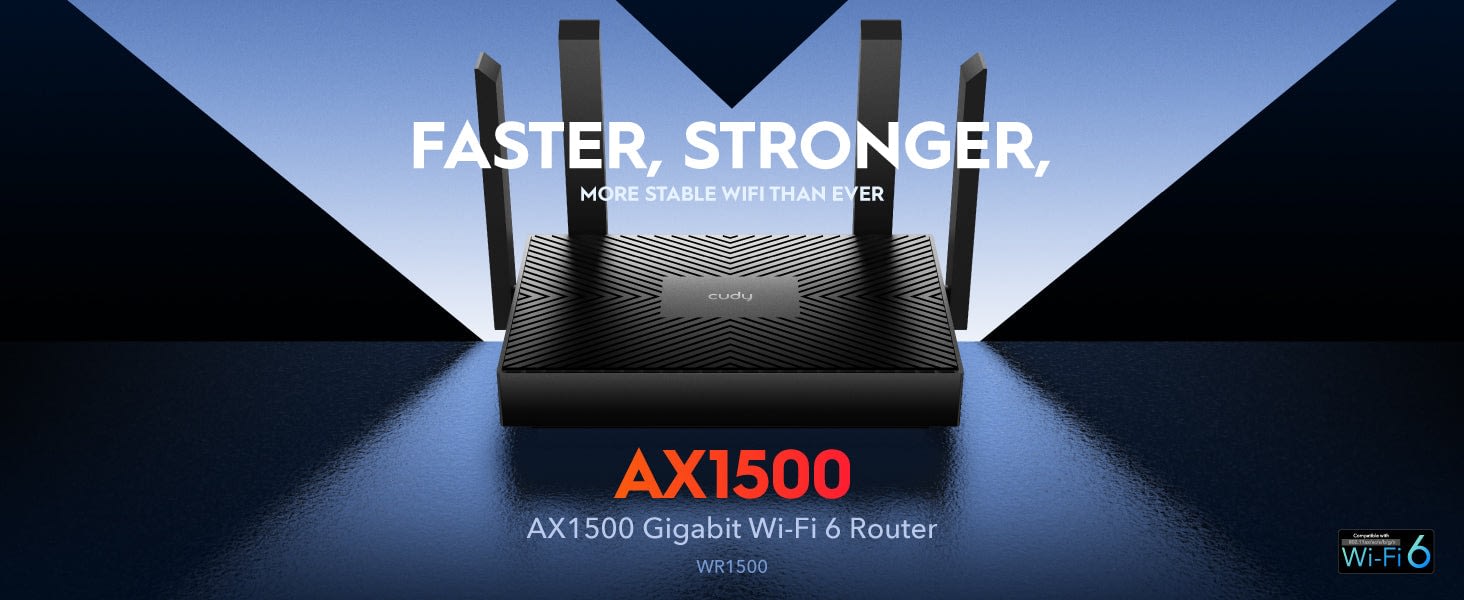 WR1500 AX1500 GIGABIT WI-FI 6 ROUTER