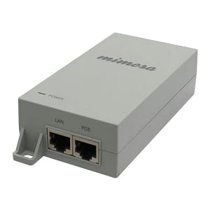 Mimosa 50V-52W-Gigabit Power over Ethernet (PoE) Injector 50V, 1.2A, 52W. POWER CORD NOT INCLUDED