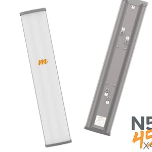 MIMOSA N5-45X4 - 4.9-6.4 GHZ, SECTOR ANTENNA, 22DBI, 4 PORT, INCLUDES PIGTAILS & MOUNTING BRACKET