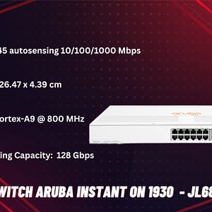 JL683A - Instant On 1930 24G 4SFP+ 195W Switch